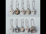 JASON VOORHEES HOCKEY MINI-MASKEN - ANHÄNGER SET - Horror Killer aus Freitag, der 13.