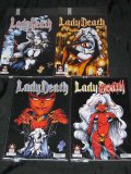 LADY DEATH 1-4 - sexy Grusel Comics v. Chaos! - komplett