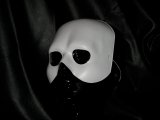 MASKE - Halbmaske - Phantom der Oper - Plastik - weiß