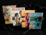 MOVIESTAR SET 4 Hefte zwischen 07.1989 und 10-1989 - deutsche Film-Magazine Zeitschriften