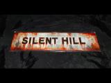 SILENT HILL BLECHSCHILD 40x10cm Horror Schild Schriftzug retro Stil Wanddeko