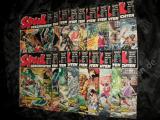 SPUK GESCHICHTEN zw. 173-198 - 9x Comic Hefte - Paket Lot Konvolut Sammlung Horror-Comics Set