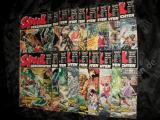 SPUK GESCHICHTEN zw. 173-198 - 9x Comic Hefte - Paket Lot Konvolut Sammlung Horror-Comics Set