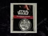 STAR WARS SAMMELMÜNZE - Millennium Falcon - Krieg der Sterne - Rasende Falke - Science Fiction