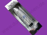 VIBRATOR *MR. BIG SILBER* - hochwertiger Joystick Vibrations-Dildo