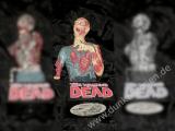 THE WALKING DEAD Zombie Spardose Büste Bust Bank Untoter Figur Farb-Version