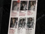 THE WALKING DEAD TV SERIE 4 SET - Carl Grimes Andrea Governor Gas Mask Riot Gear Zombie - kompl.