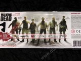 THE WALKING DEAD TV SERIE 6 SET - Rick Hershel Carol Abraham Governor Bungee Walker Zombie