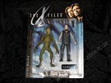 X-FILES AGENT MULDER + DOCILE ALIEN - Serie 1 Set - Akte X Action Figuren v. McFarlane